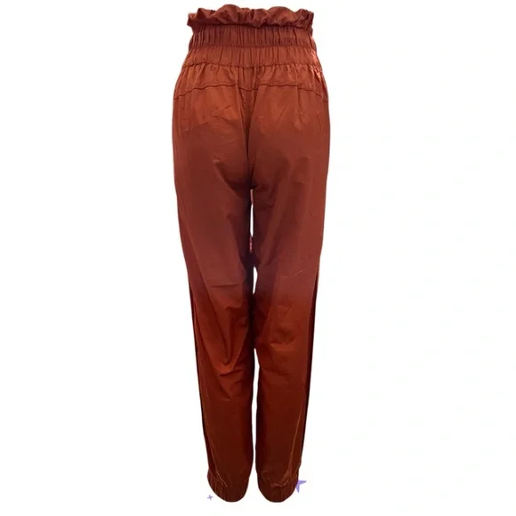 Free People Movement The Way Home Joggers Cinnamon Orange Track Pants - Picture 3 of 7